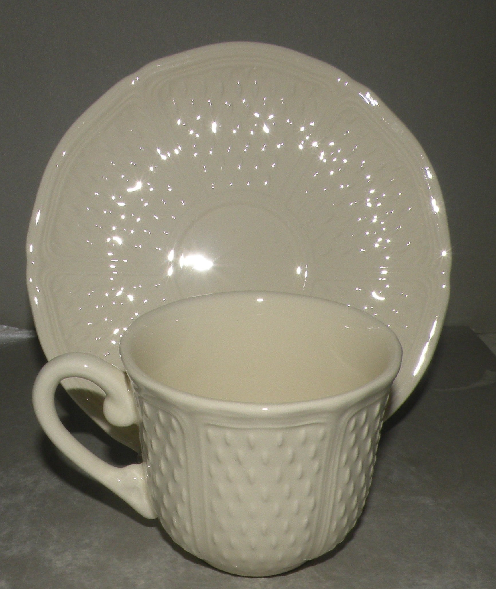 U S Tea Cup & Saucer, Pont Aux Choux Mais