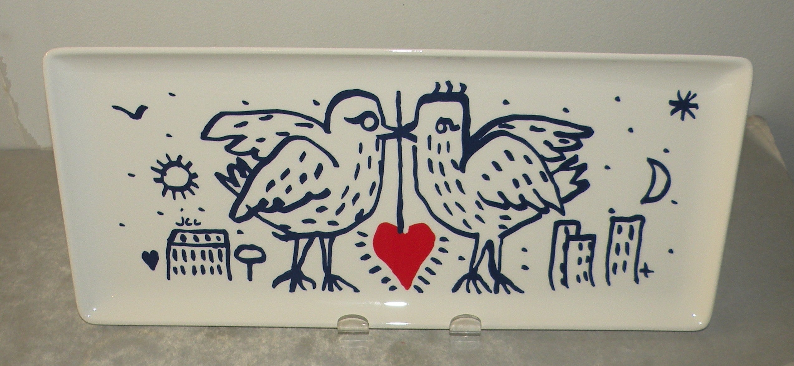 Oblong Serving Tray Archipel Sentimental
