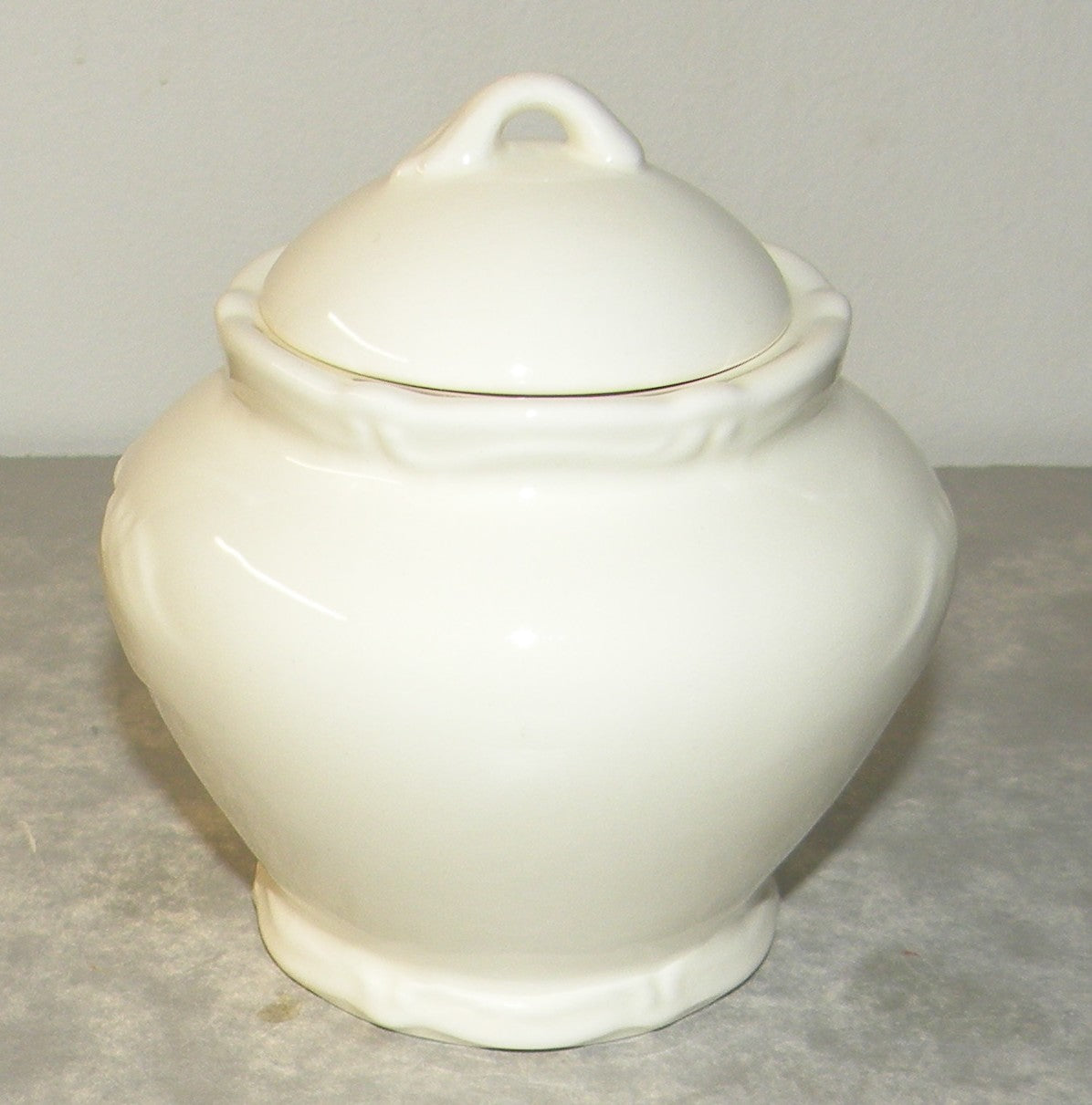 Covered Sugar Bowl, Rocaille