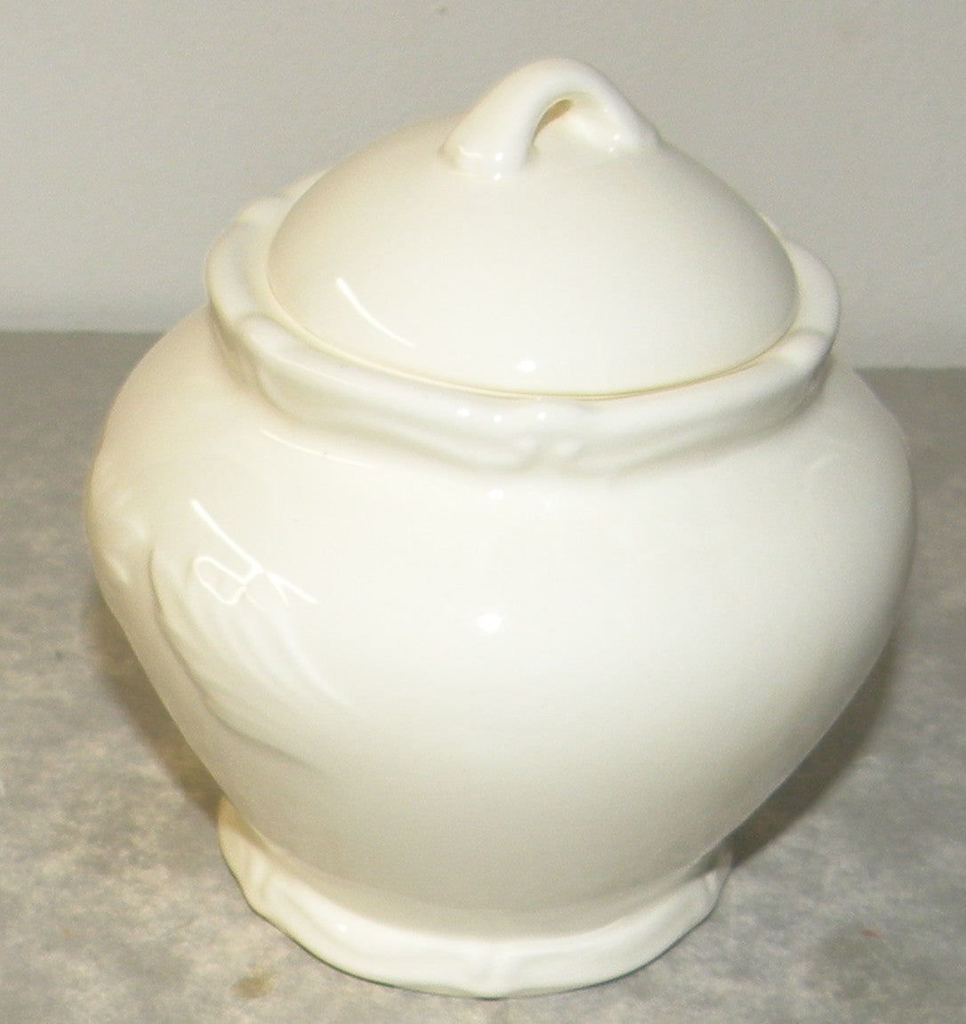 Covered Sugar Bowl, Rocaille