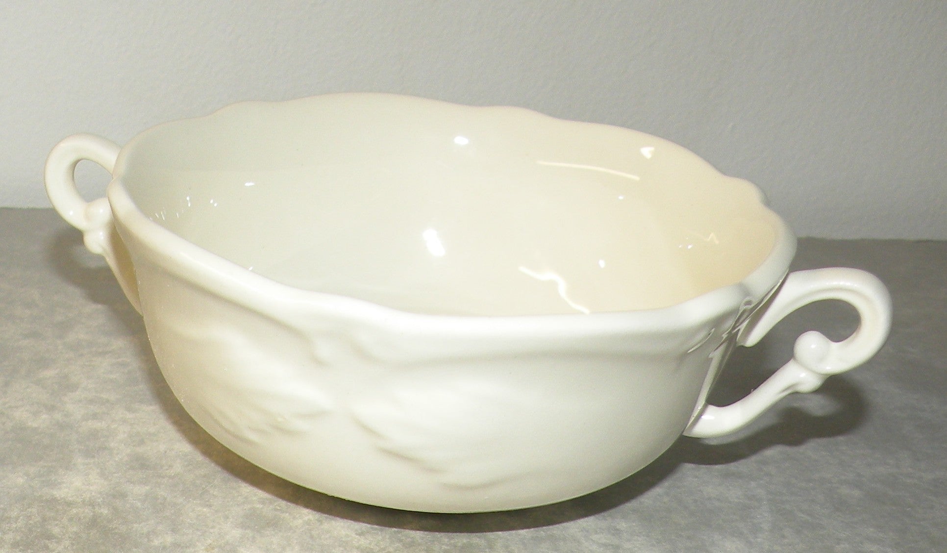 Bouillon Cup alone ( no saucer, no lid ) Rocaille