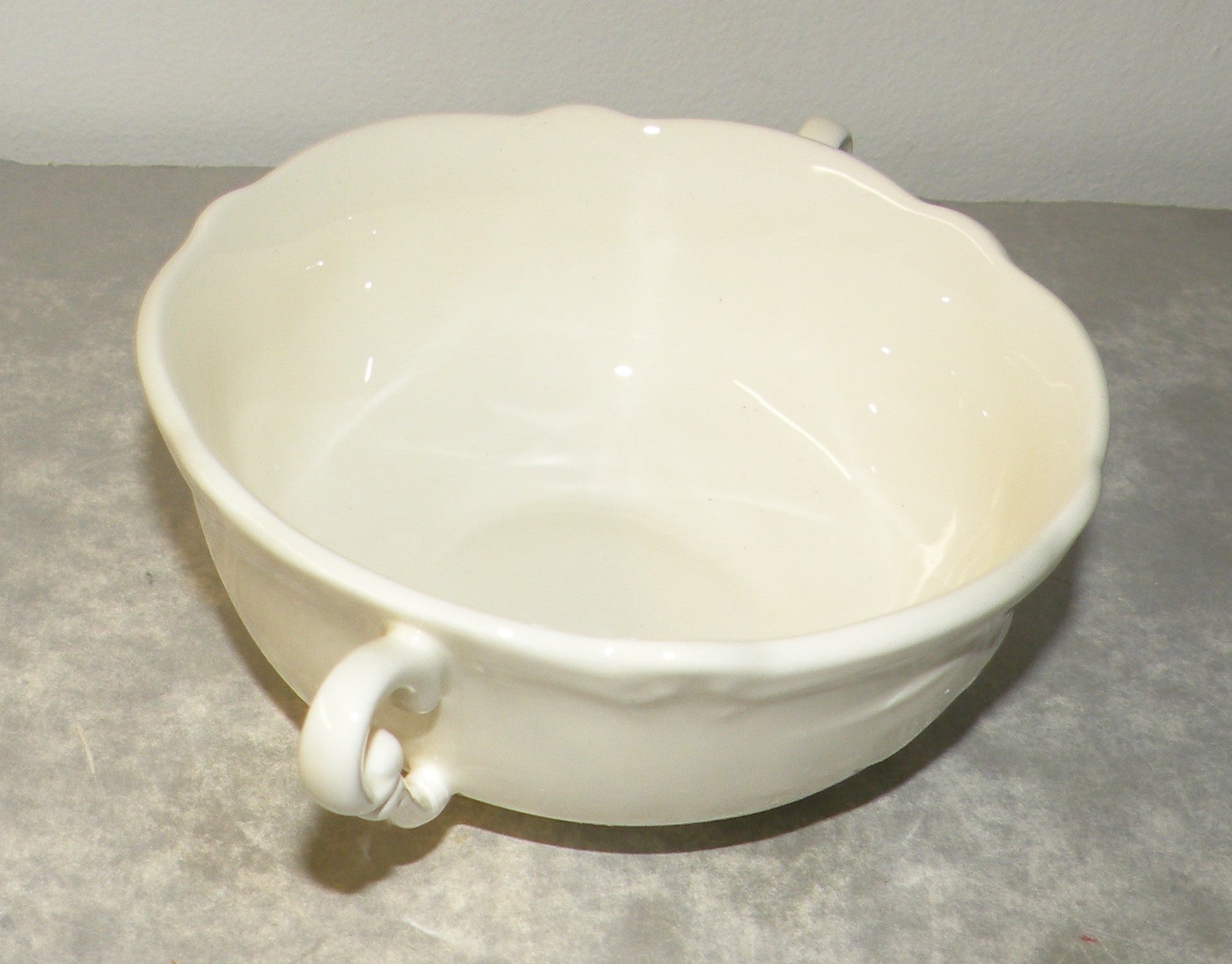 Bouillon Cup alone ( no saucer, no lid ) Rocaille