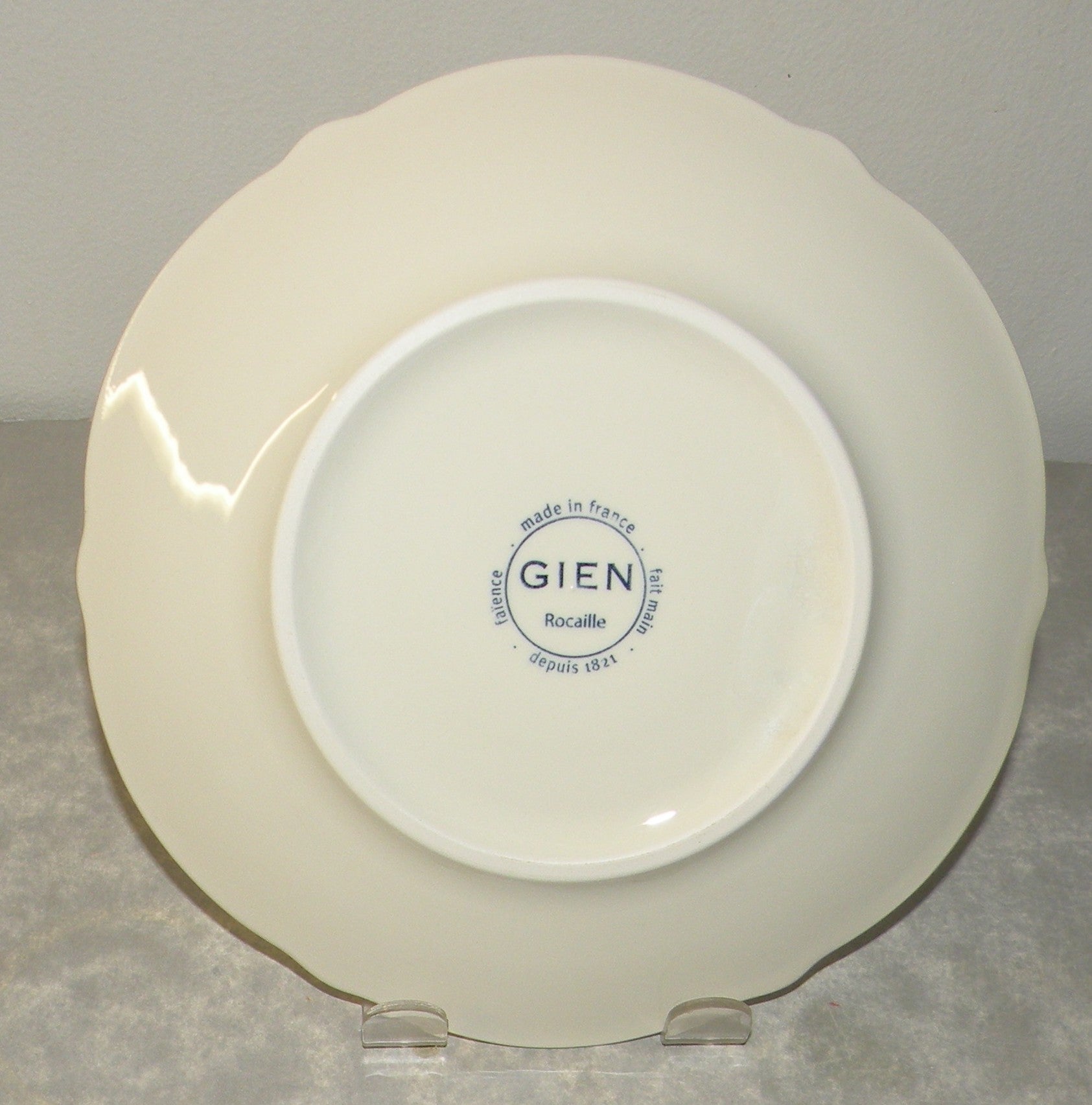 Saucer Alone for Breakfast Cup ( No Cup ) Rocaille