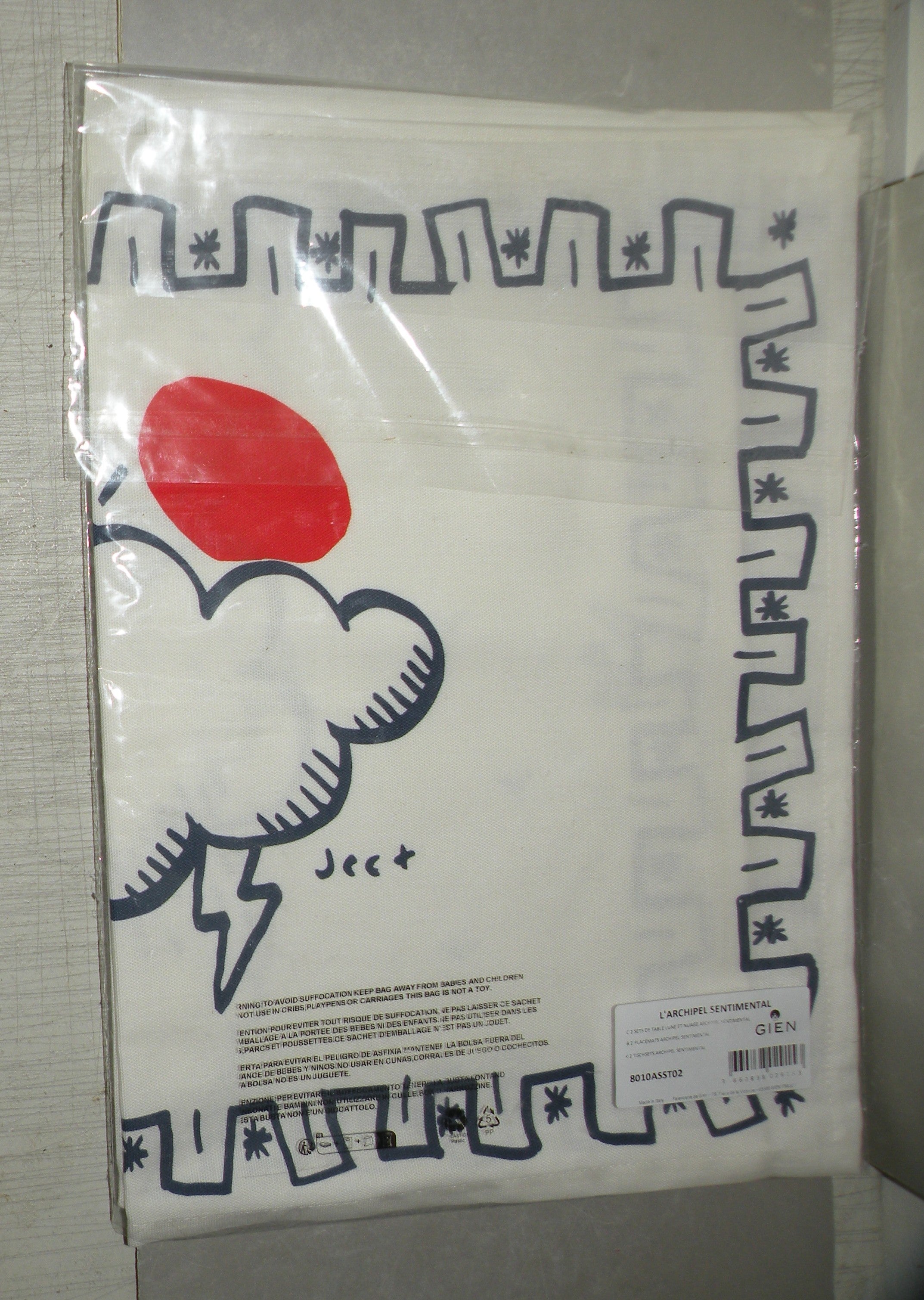 2 Placemats Moon and Cloud Archipel Sentimental