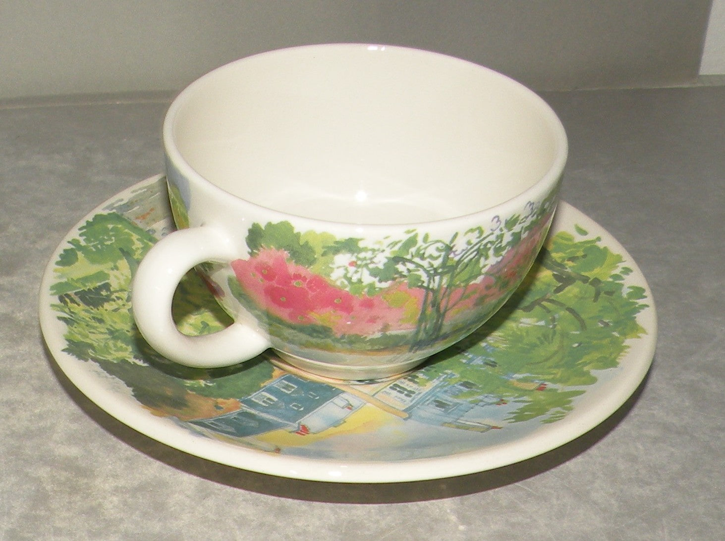 Tea Cup & Saucer, De Paris A Giverny