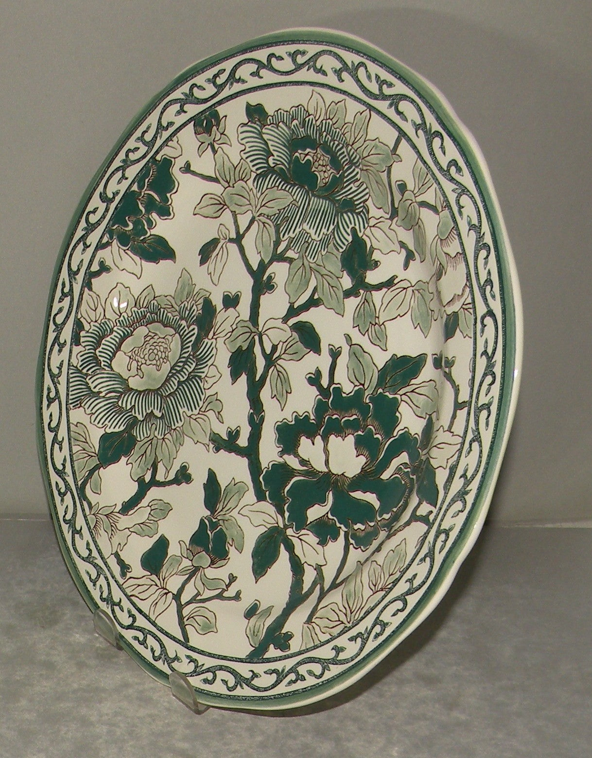 Dinner Plate, Pivoines Vert