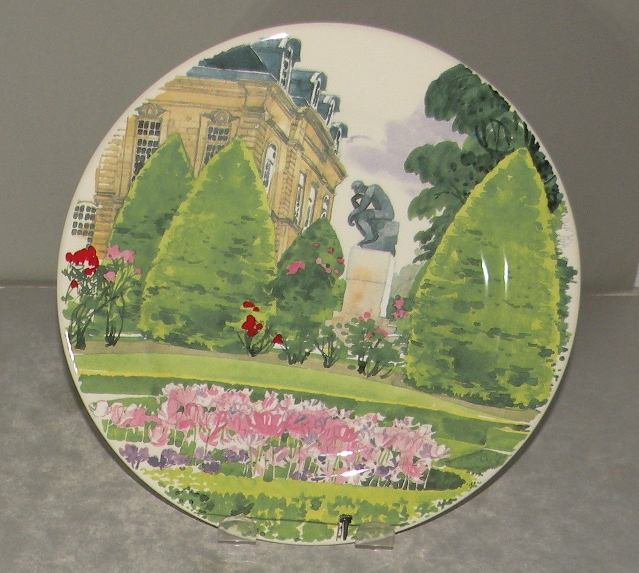 Dessert Plate ,Musee Rodin Paris , De Paris A Giverny