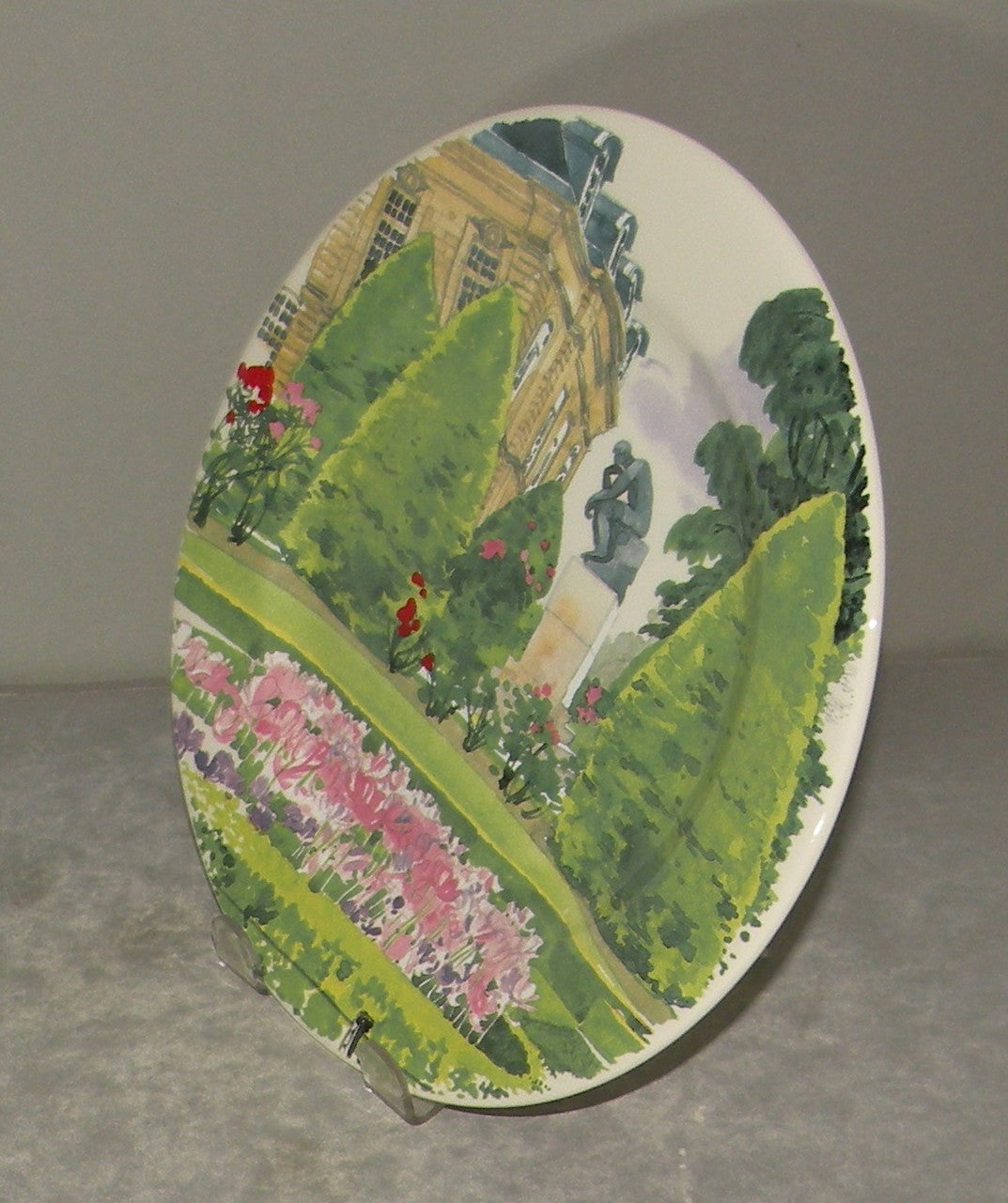 Dessert Plate ,Musee Rodin Paris , De Paris A Giverny