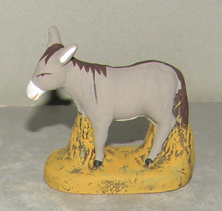 Donkey standing in the grass  ( 464 ) Fouque, 6 cm