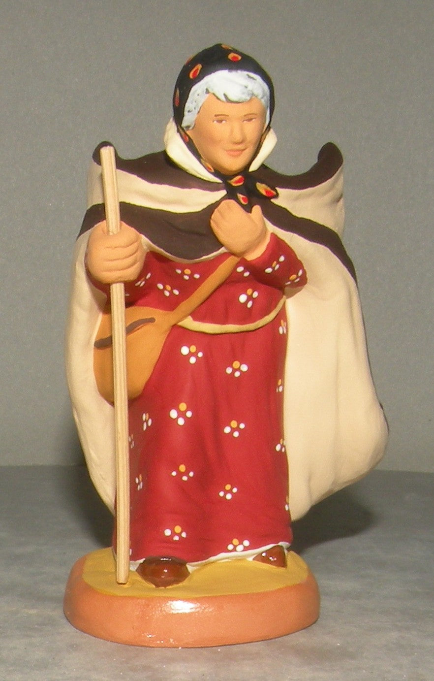 Shepherdess in the Crau , ( 561 )  Fouque, 9 cm