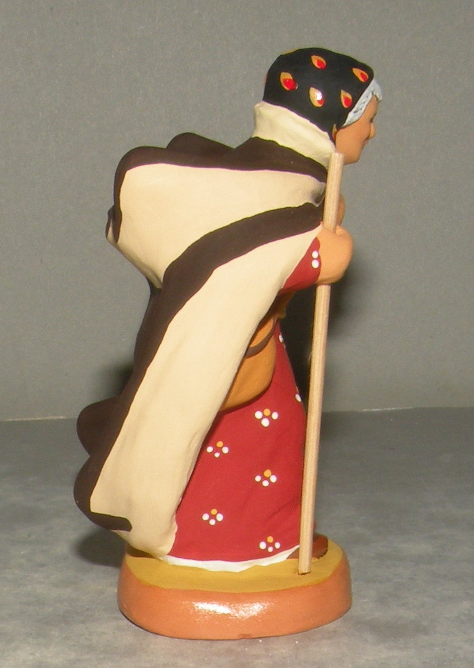 Shepherdess in the Crau , ( 561 )  Fouque, 9 cm