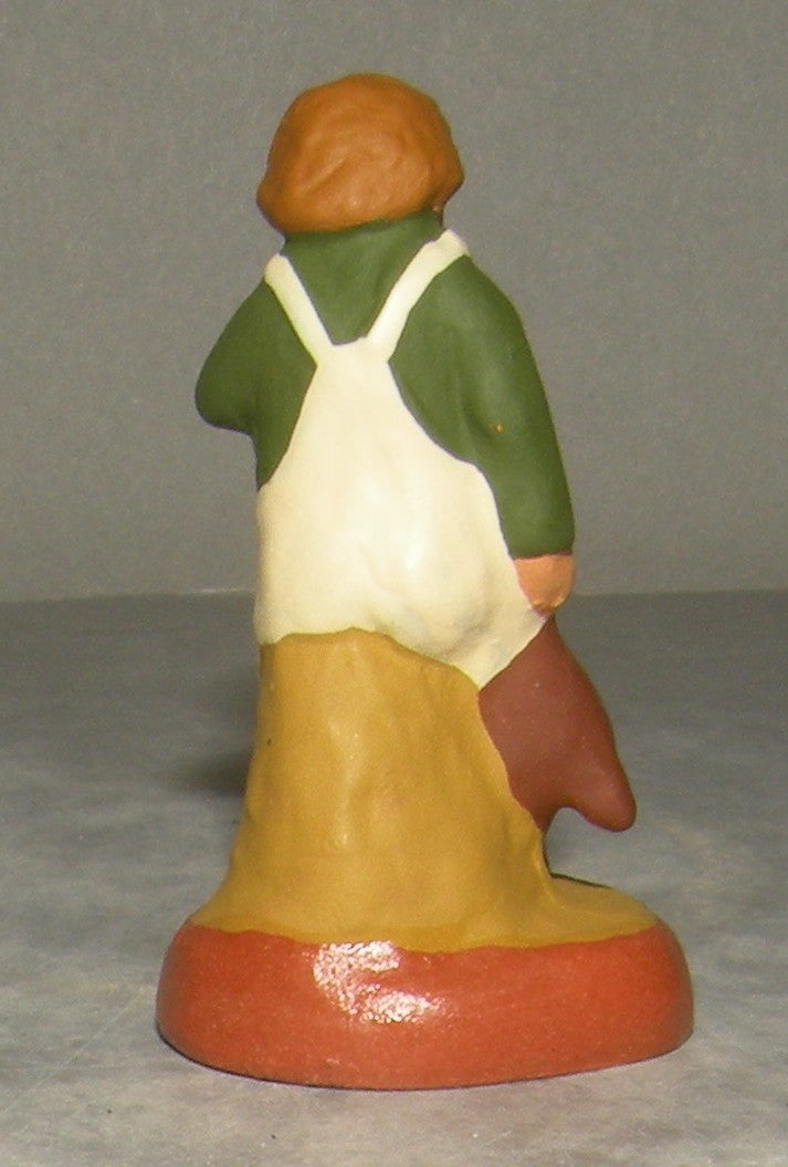 Little Boy with a Teddy Bear , ( 546 )  Fouque, 9 cm