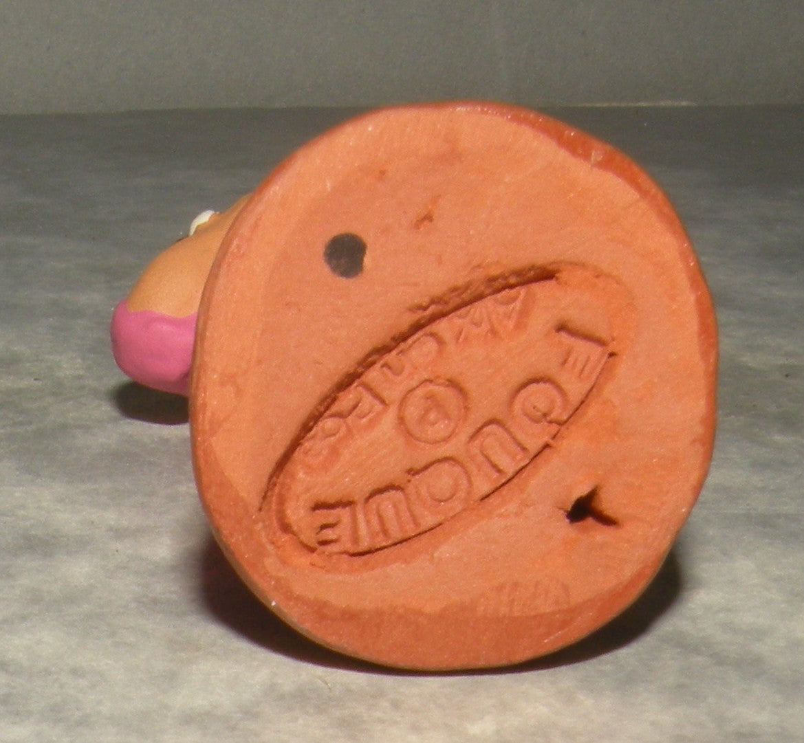 Little Girl and Her Puppy , ( 543 )  Fouque, 9 cm