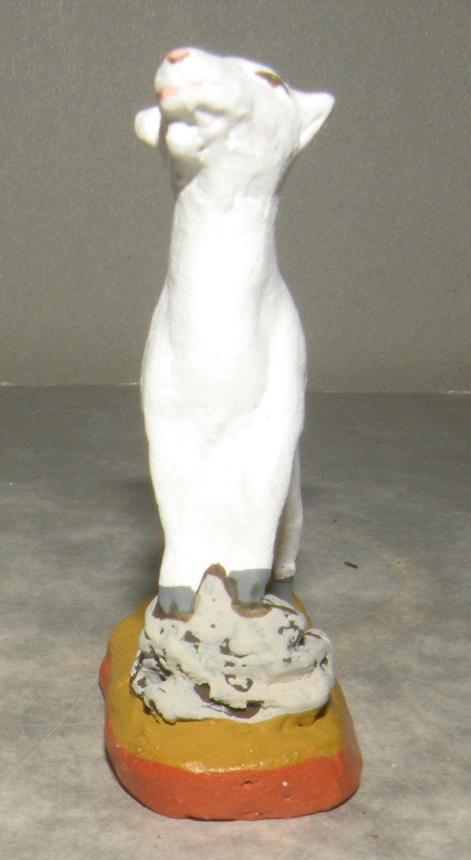 Goat standing on a bolder, ( 459 )  Fouque, 9 cm