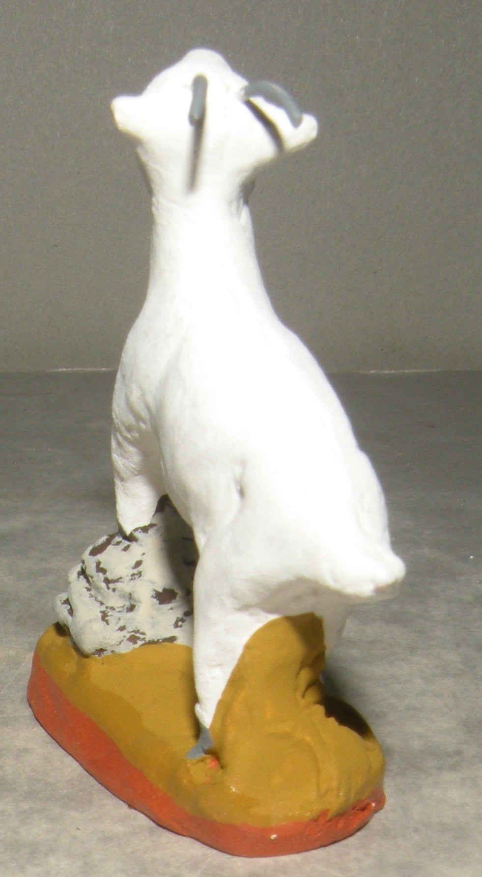 Goat standing on a bolder, ( 459 )  Fouque, 9 cm