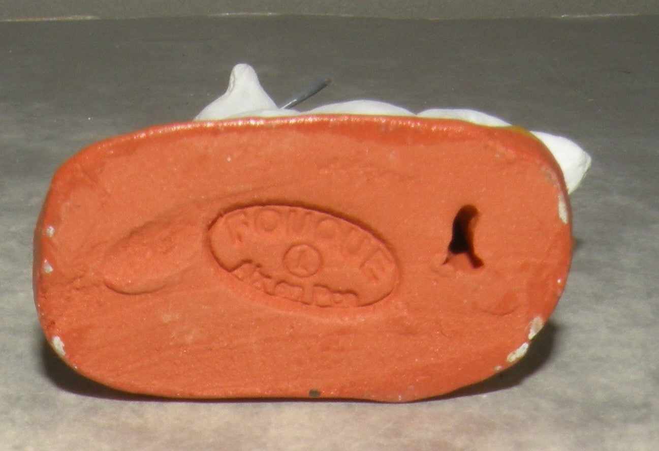 Goat standing on a bolder, ( 459 )  Fouque, 9 cm