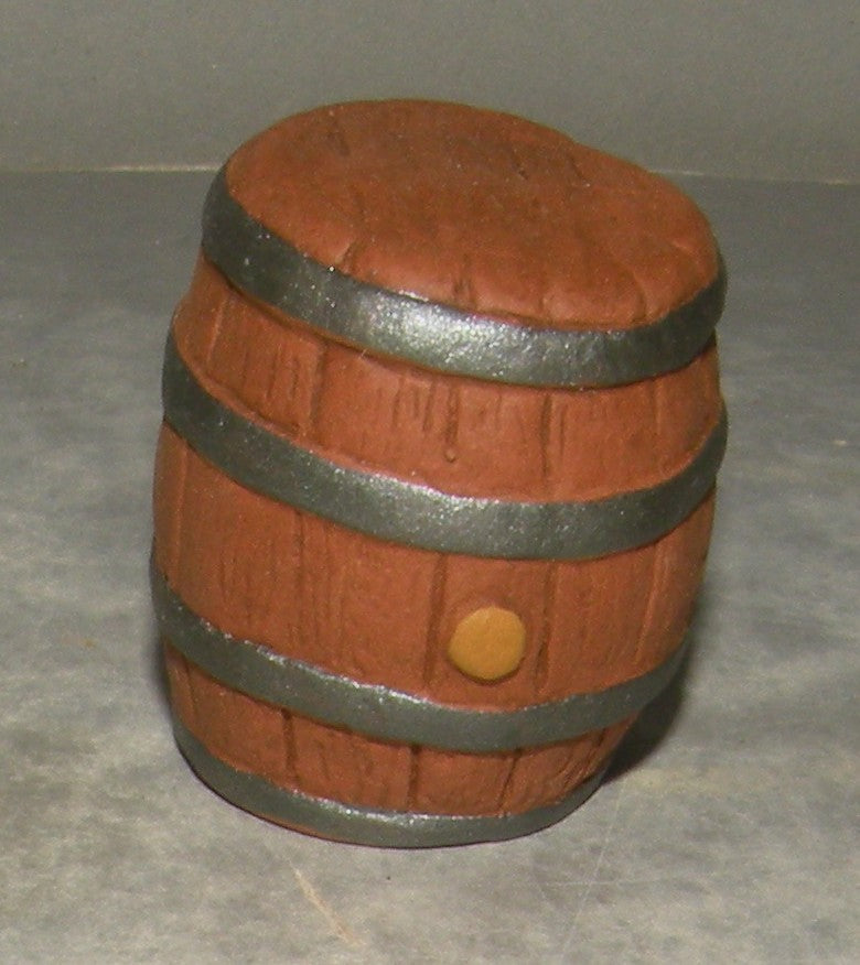 Wine Tasting , ( 537 )  ( Barrel not included ) Fouque, 9 cm