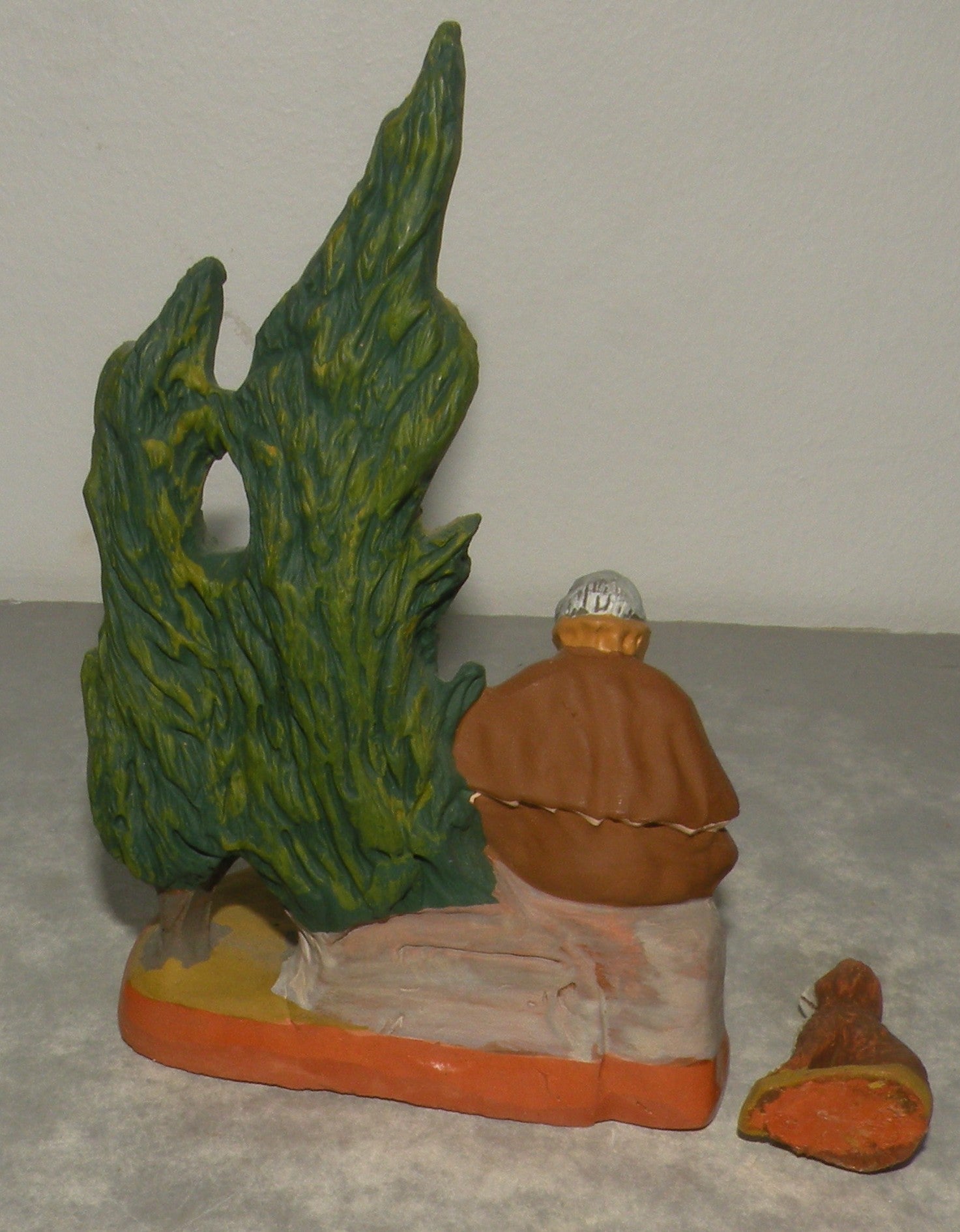 Cypress, Shepherd and Dog, ( 552 )  Fouque, 9 cm