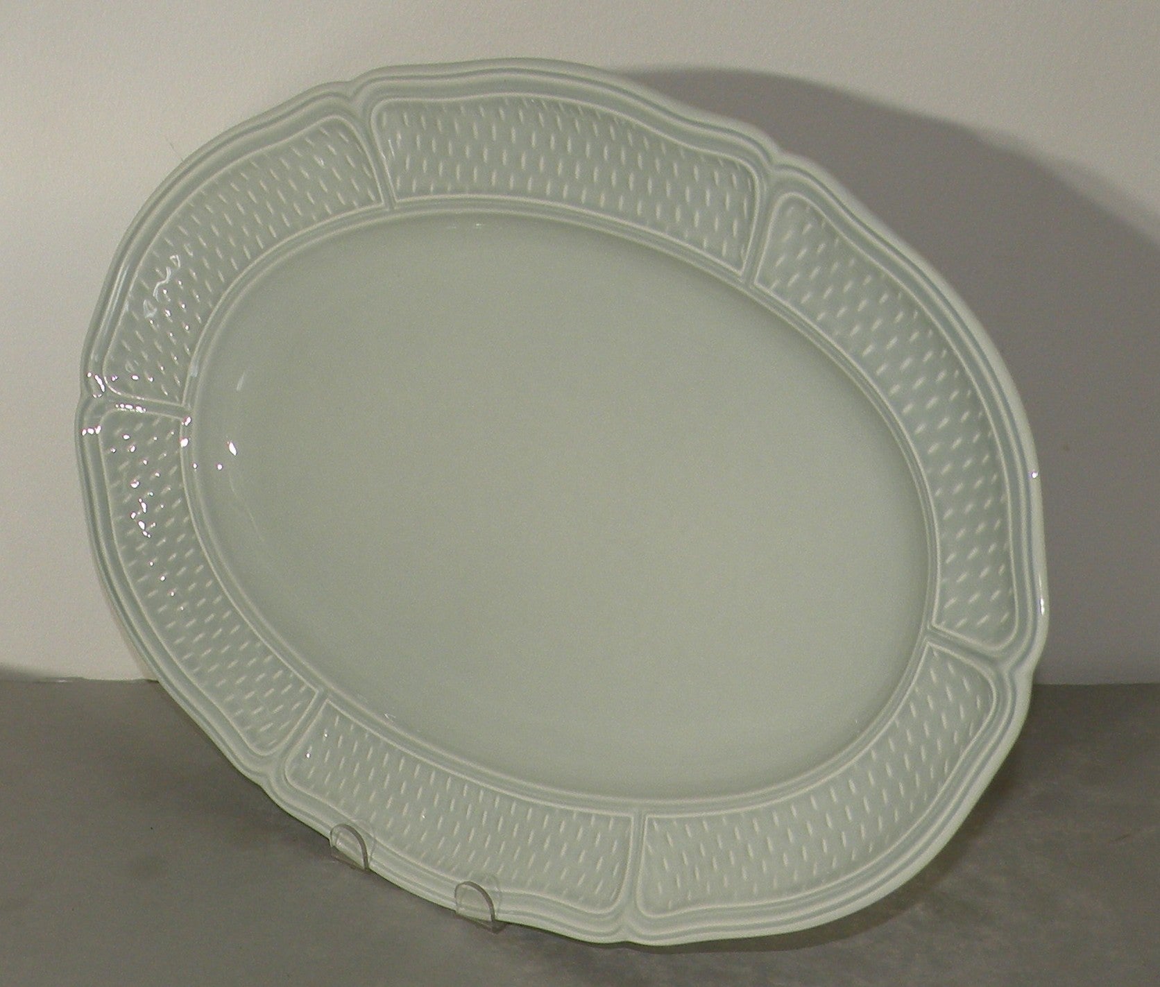 Oval Platter, Pont Aux Choux Celadon