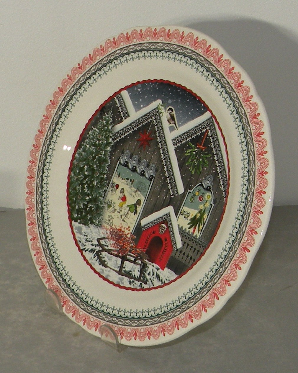 Dessert Plate Noel 2025