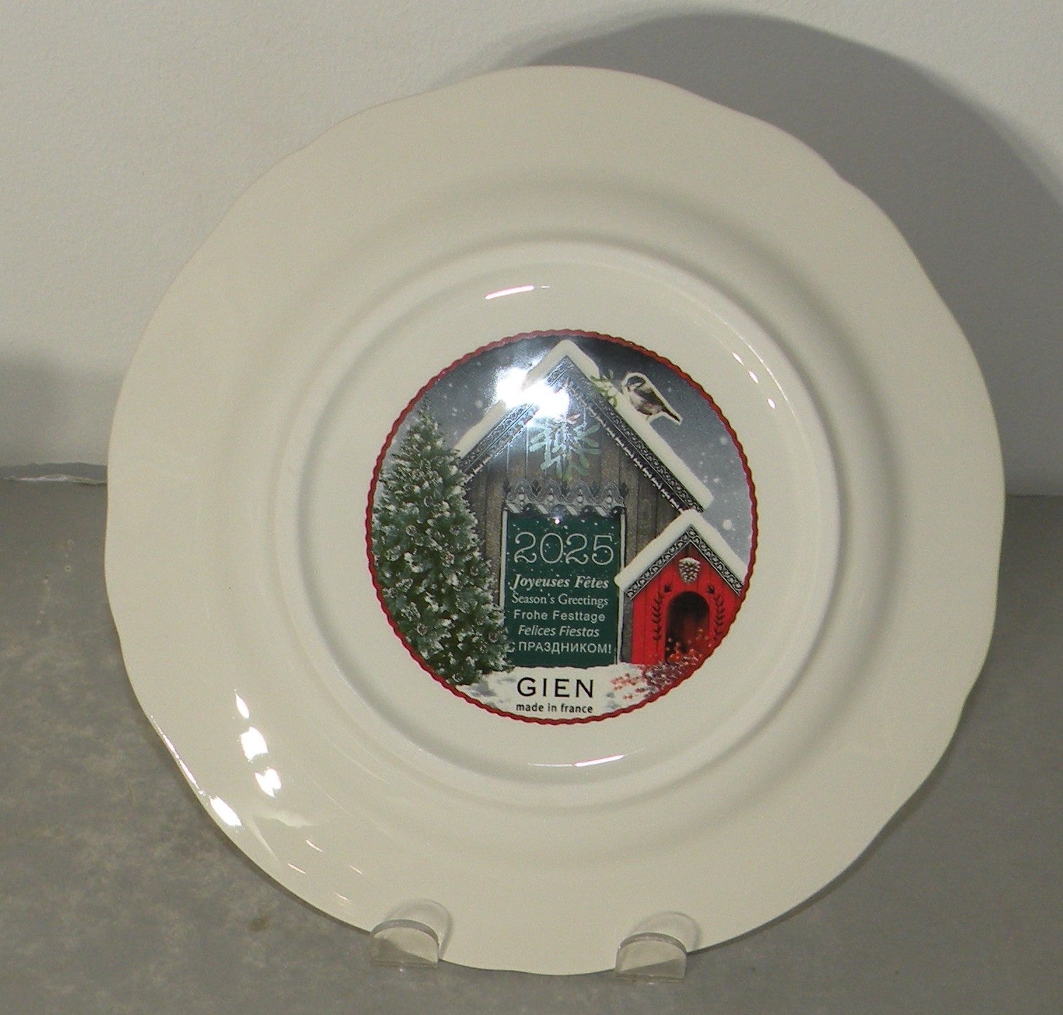 Dessert Plate Noel 2025