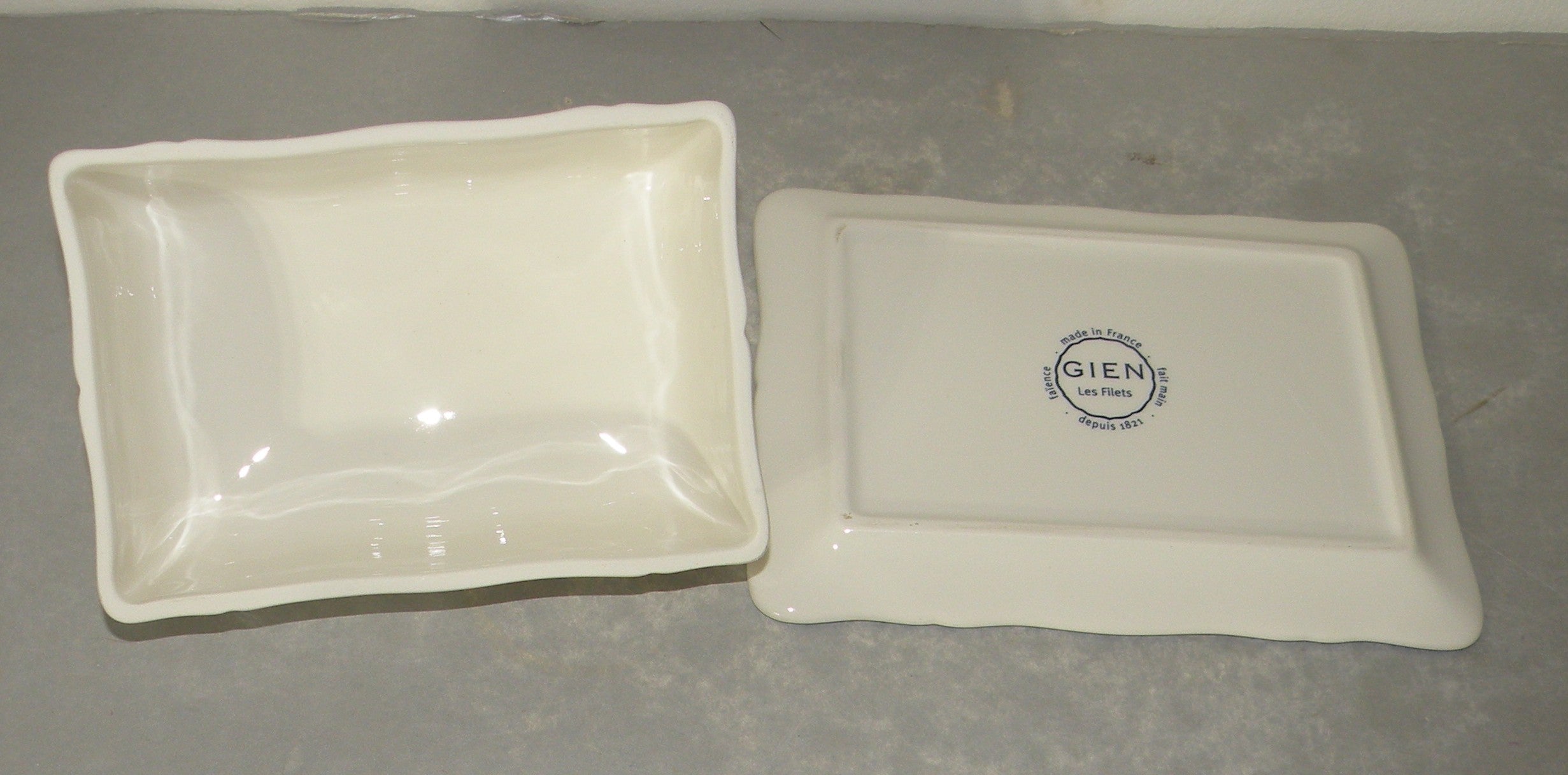 Covered Butter Dish ,  Filet Bleu