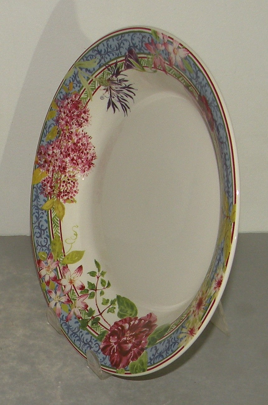 Rim Soup Plate, Millefleurs