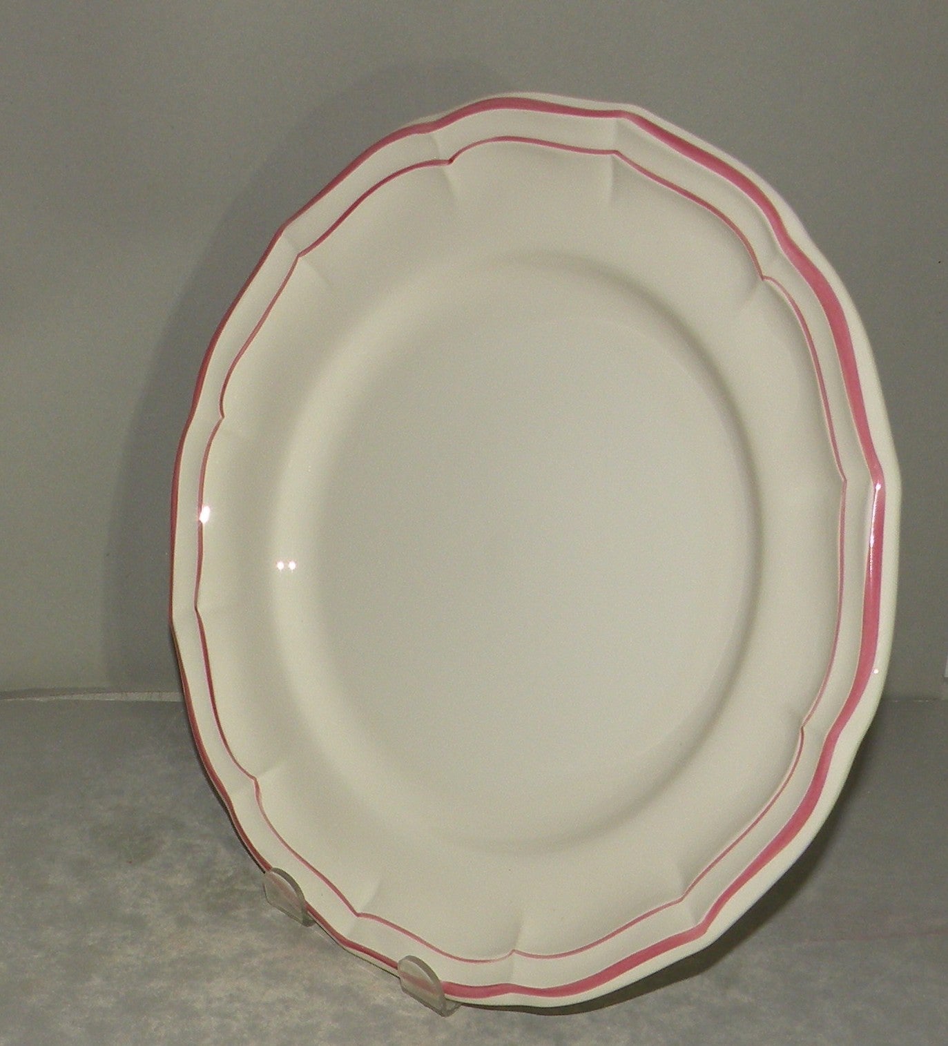 Dinner Plate, Filet Pivoine