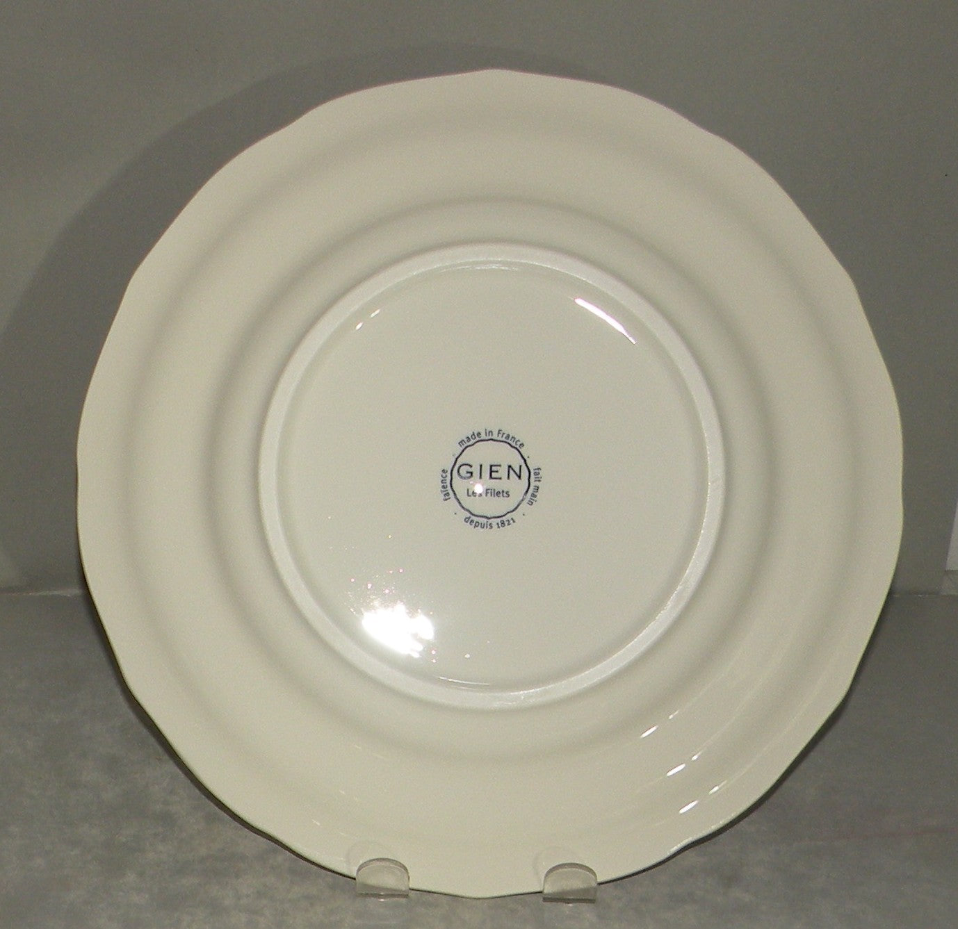 Dinner Plate, Filet Pivoine