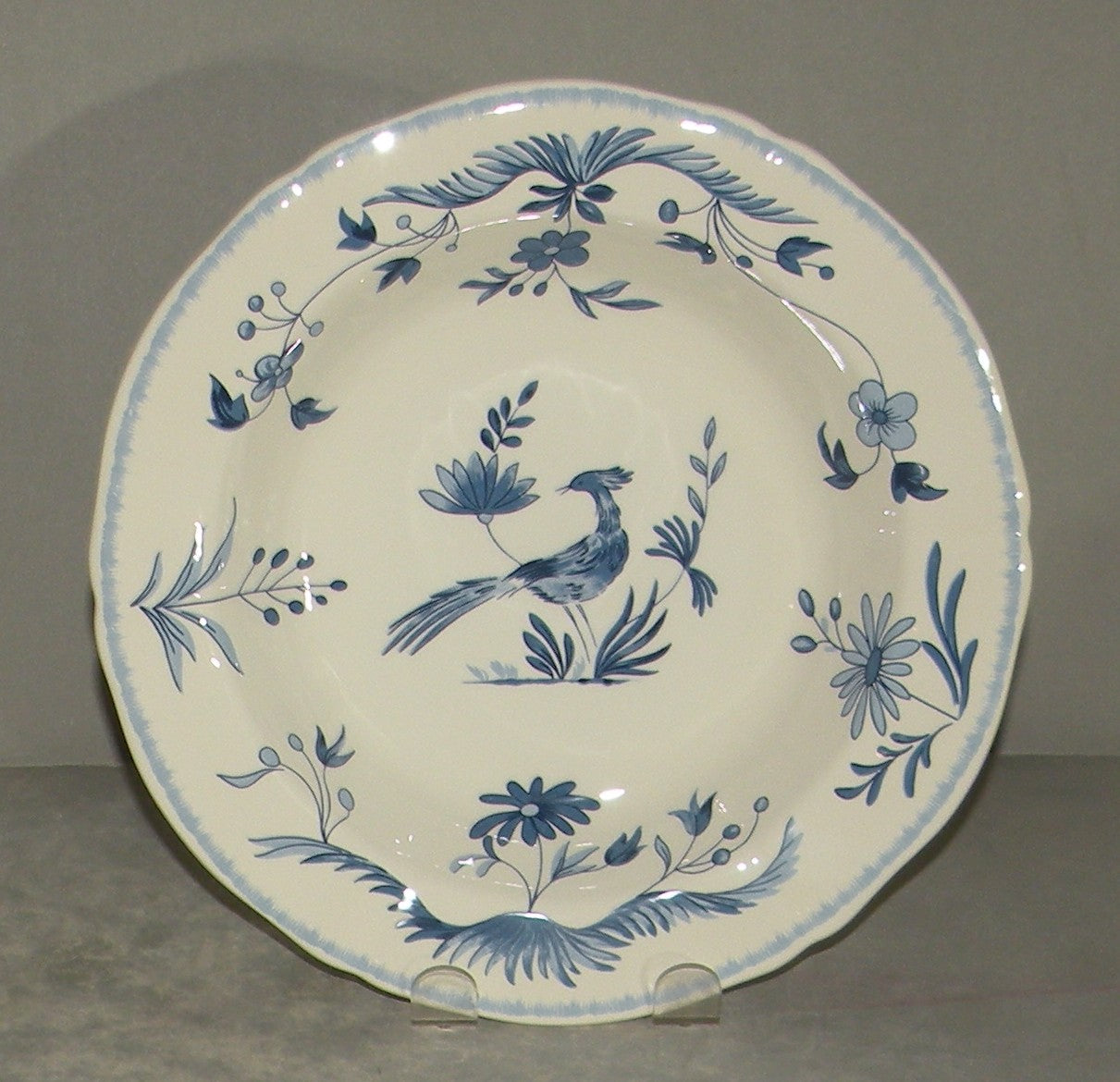 Rim Soup Plate, Paradis Bleu