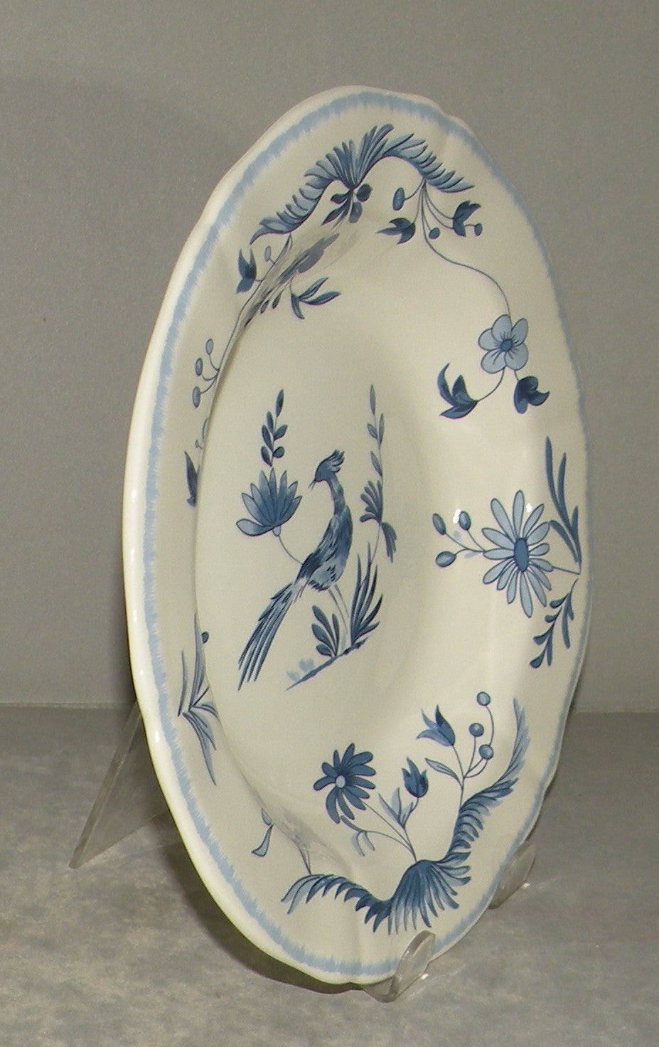 Rim Soup Plate, Paradis Bleu