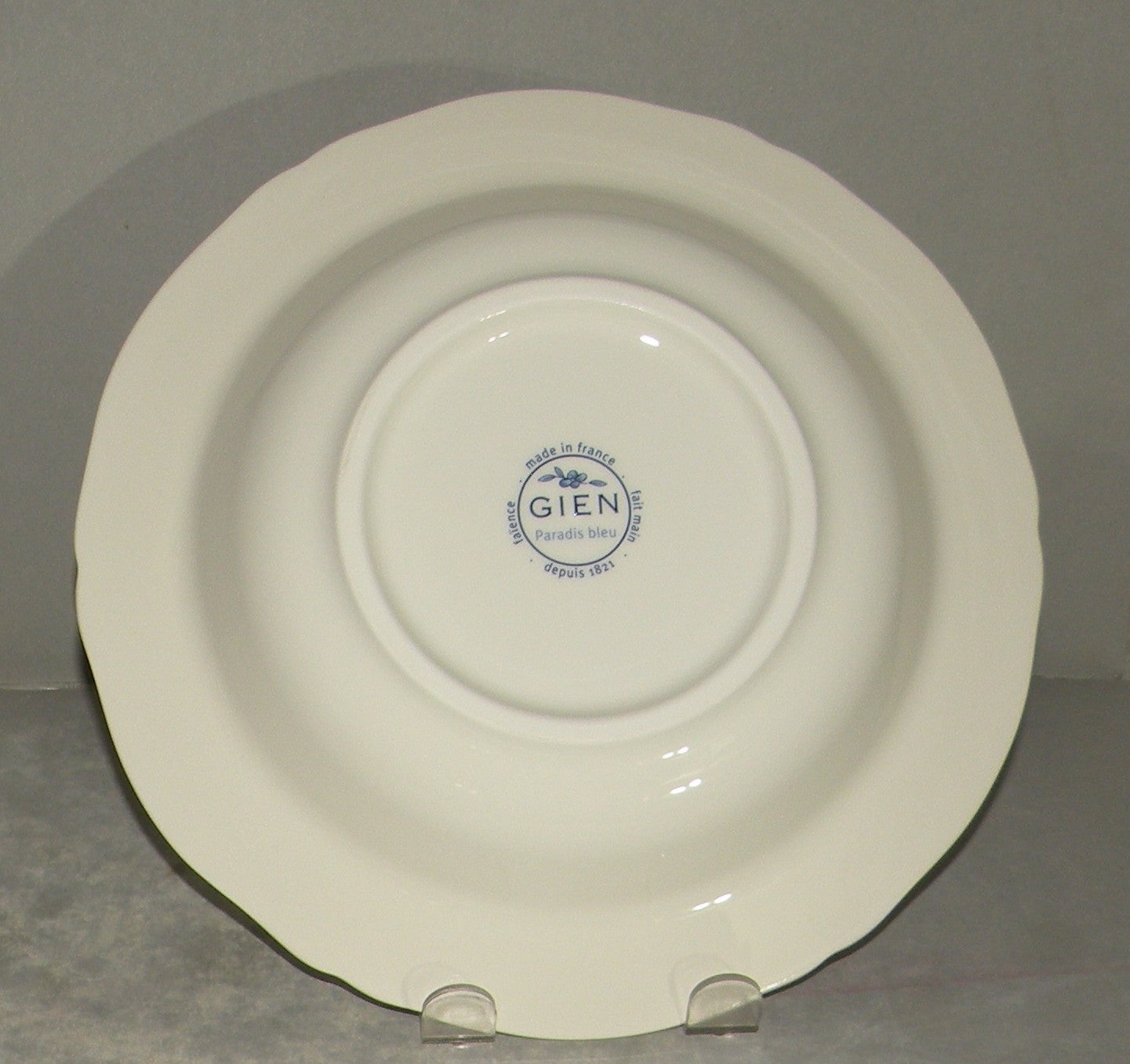 Rim Soup Plate, Paradis Bleu