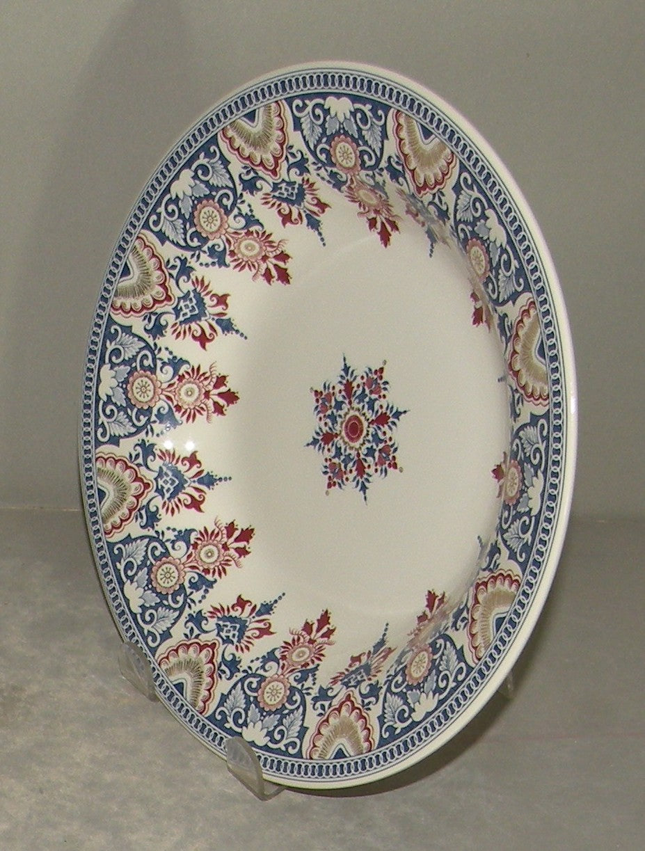 Rim Soup Plate Rouen Or