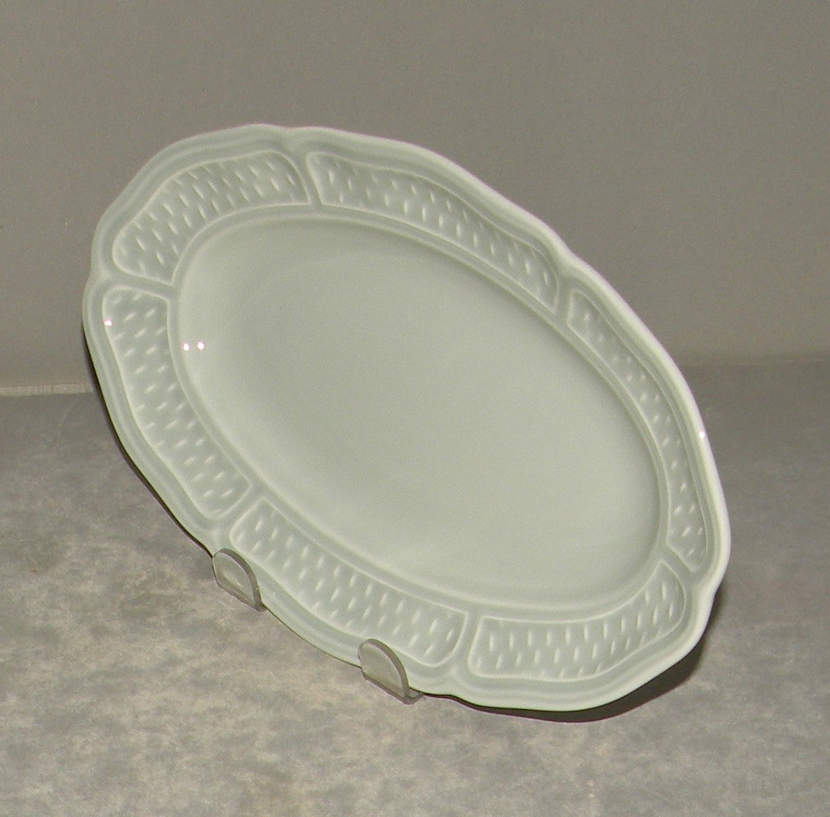 Pickle Dish , Pont Aux Choux Celadon
