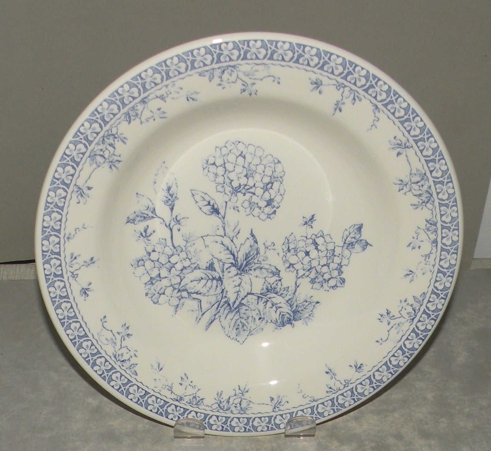 Rim Soup Plate, Hortensia