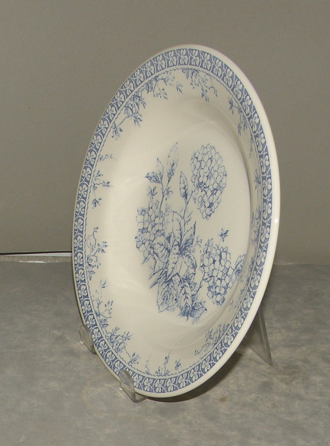 Rim Soup Plate, Hortensia