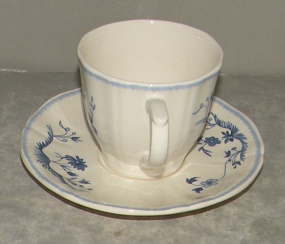 U.S. Tea Cup & Saucer, Paradis Bleu