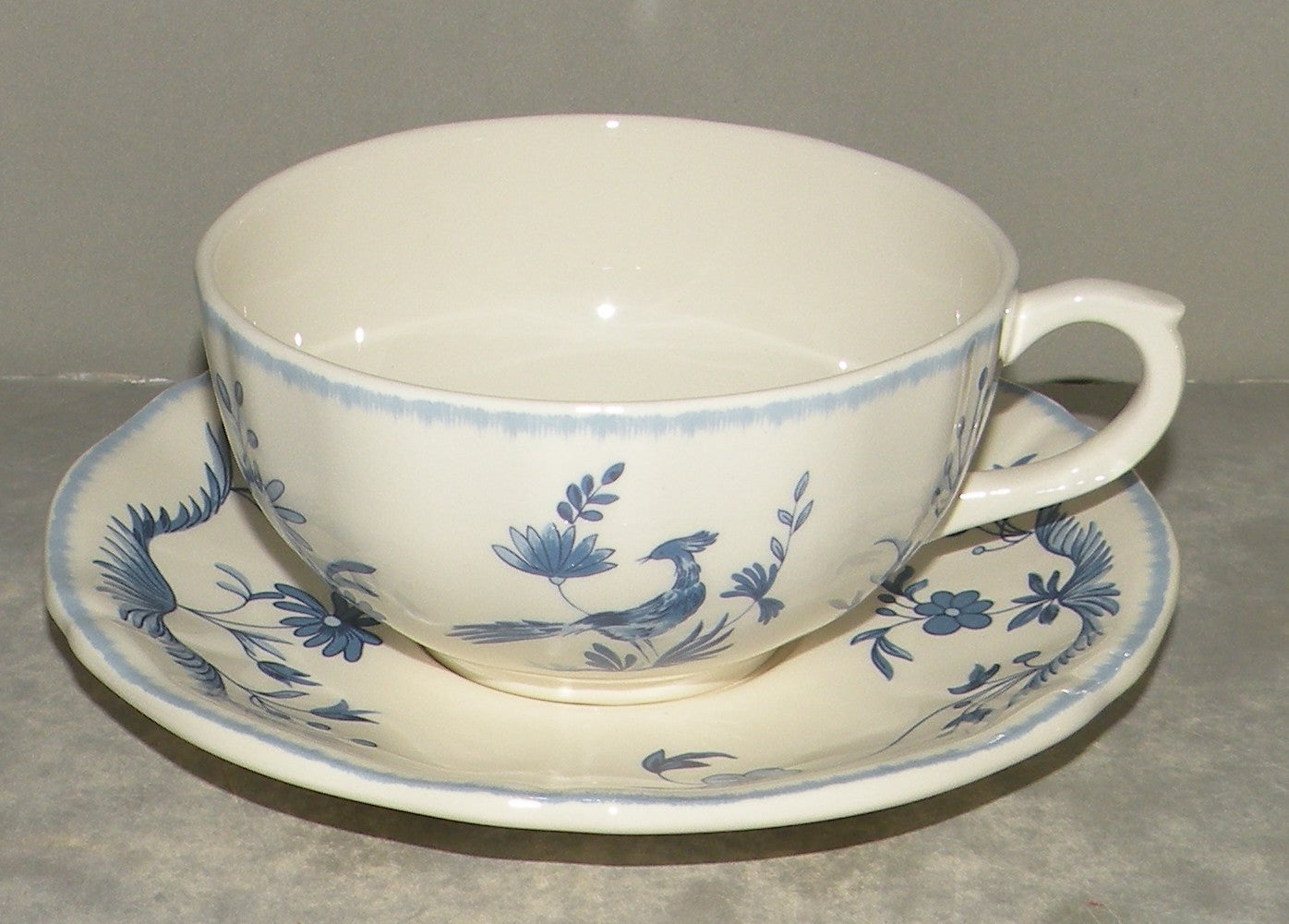 Breakfast Cup & Saucer, Paradis Bleu