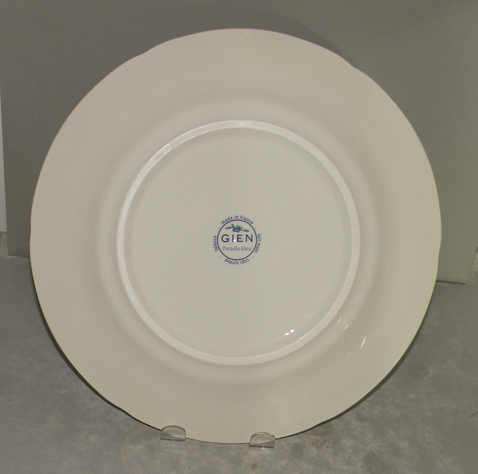 Dinner Plate, Paradis Bleu
