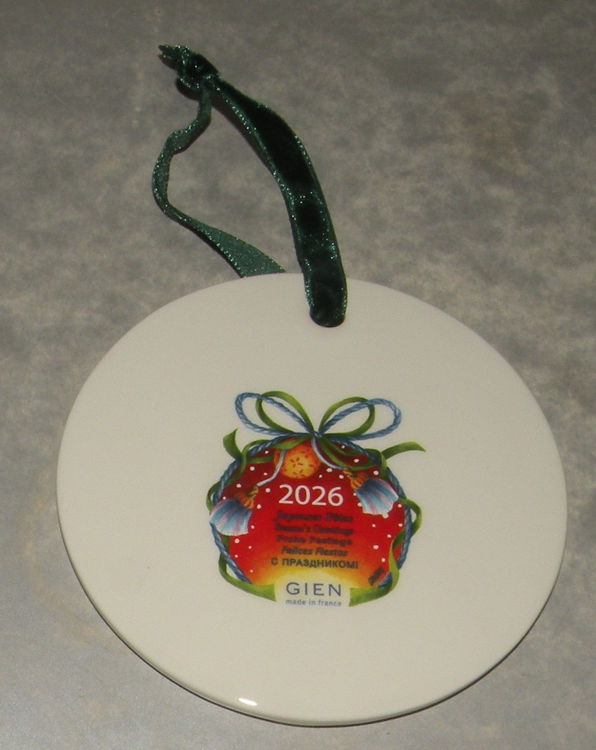 Christmas medallion Noel  2026