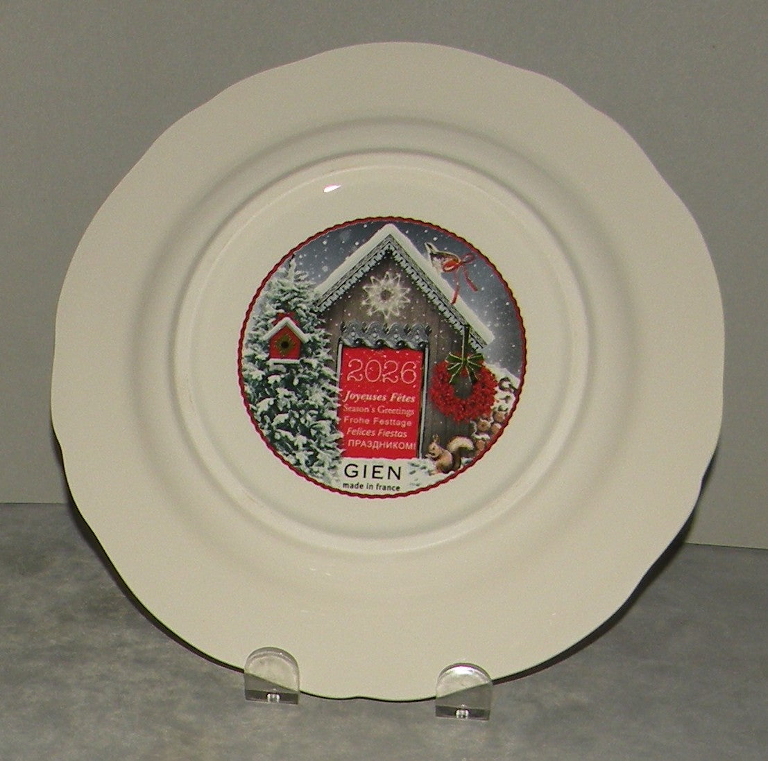 Dessert Plate Noel 2026