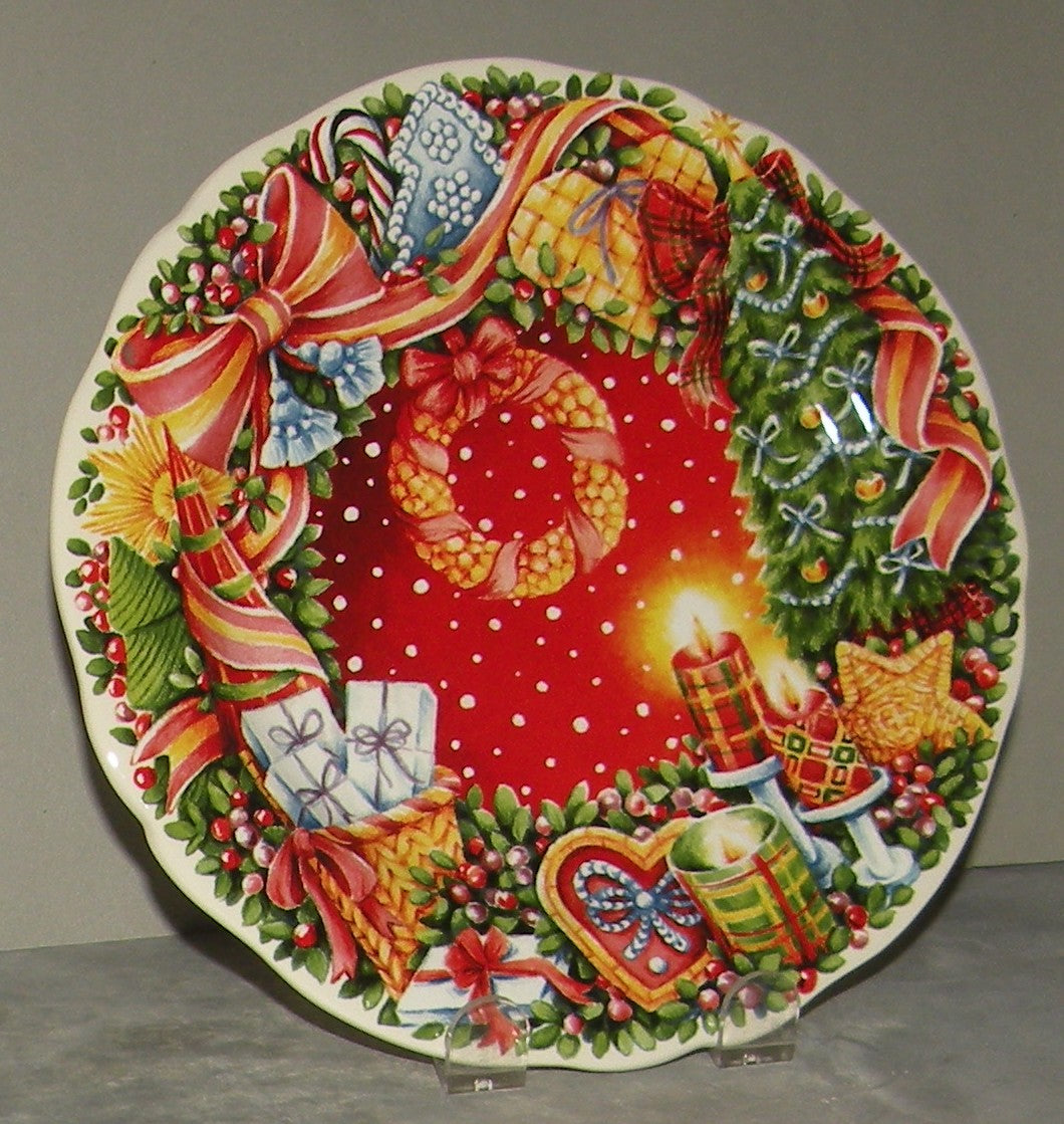 Dessert Plate Noel Red 2026