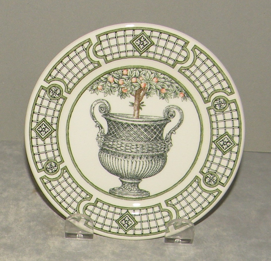 Dessert Plate Volutes, Les Vases a Oranger
