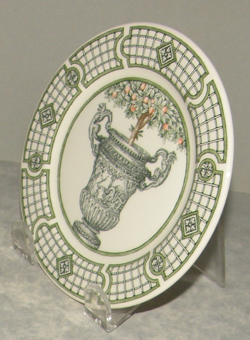 Dessert Plate Dragons , Les Vases a Oranger