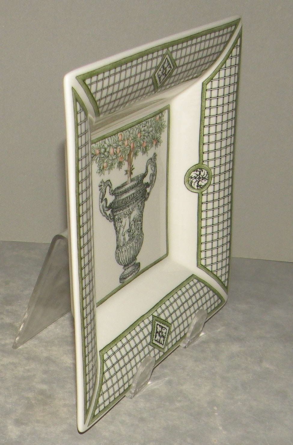 Large Square Candy Tray, Les Vases a Oranger