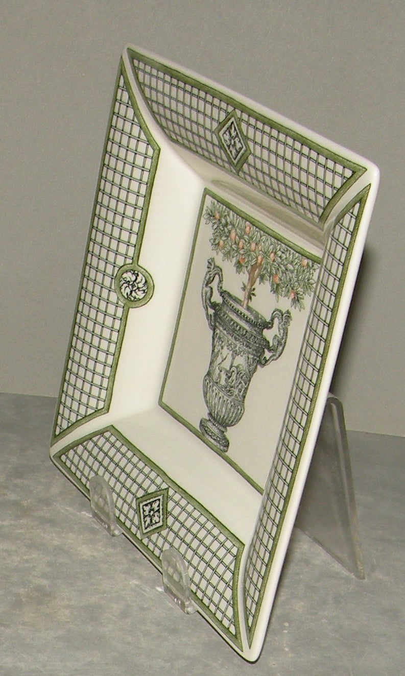 Large Square Candy Tray, Les Vases a Oranger