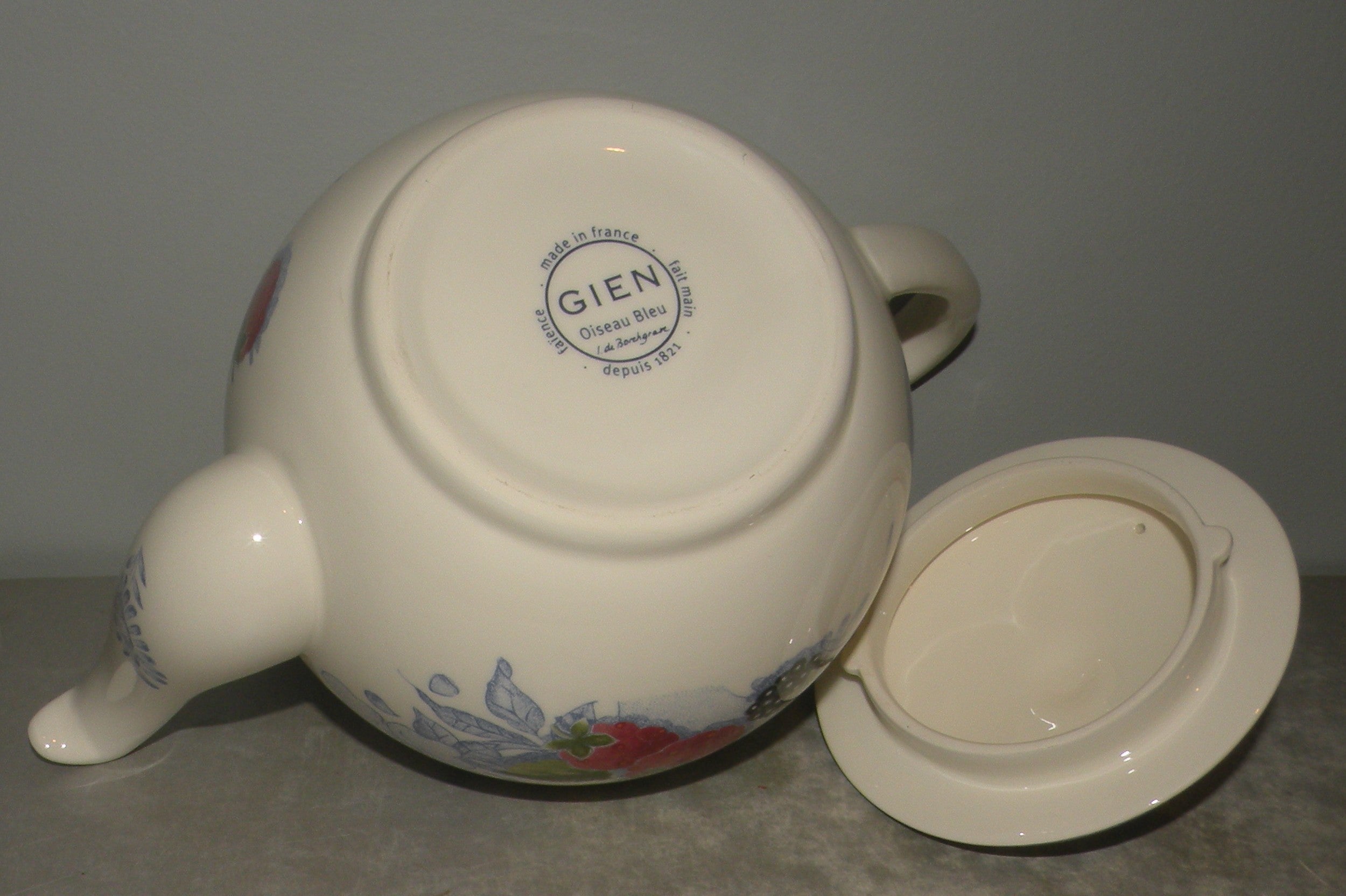 Tea Pot, Oiseau Bleu Fruits