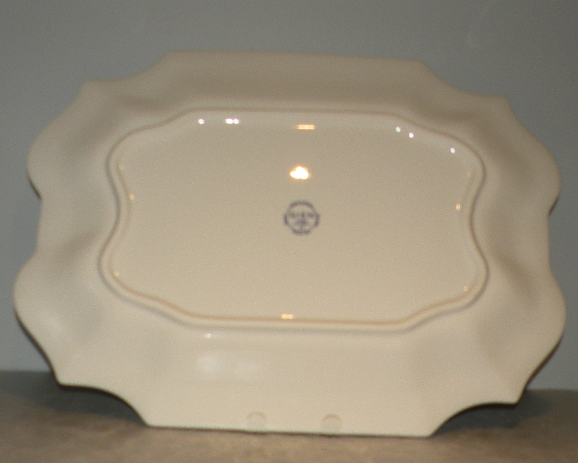 Large Serving Platter , Indigo