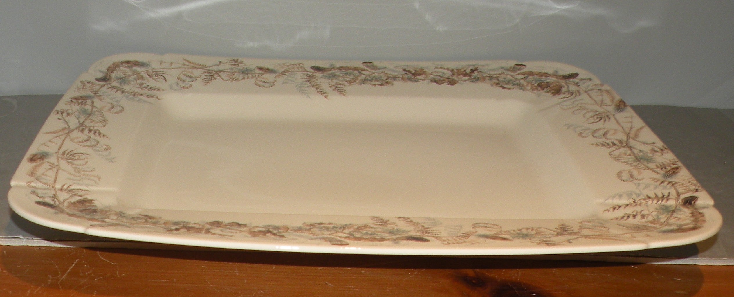 Rectangular Platter Feuillages , Sologne