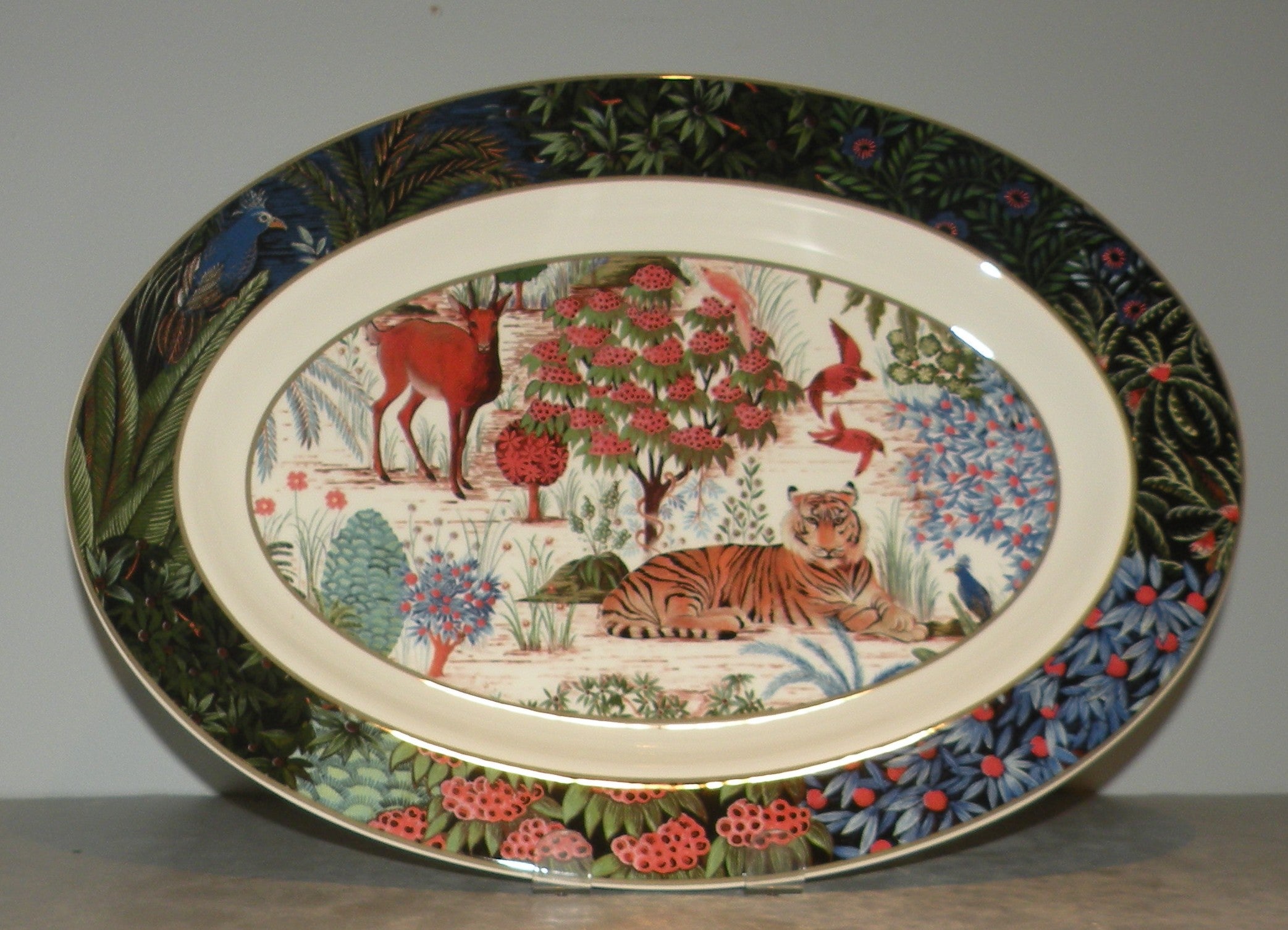 Oval Platter number 6, Le Jardin du Palais